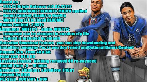 fifa 23 repack download|FIFA 23 v1.0.9 .